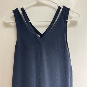 American Eagle top, dark blue color, size xs